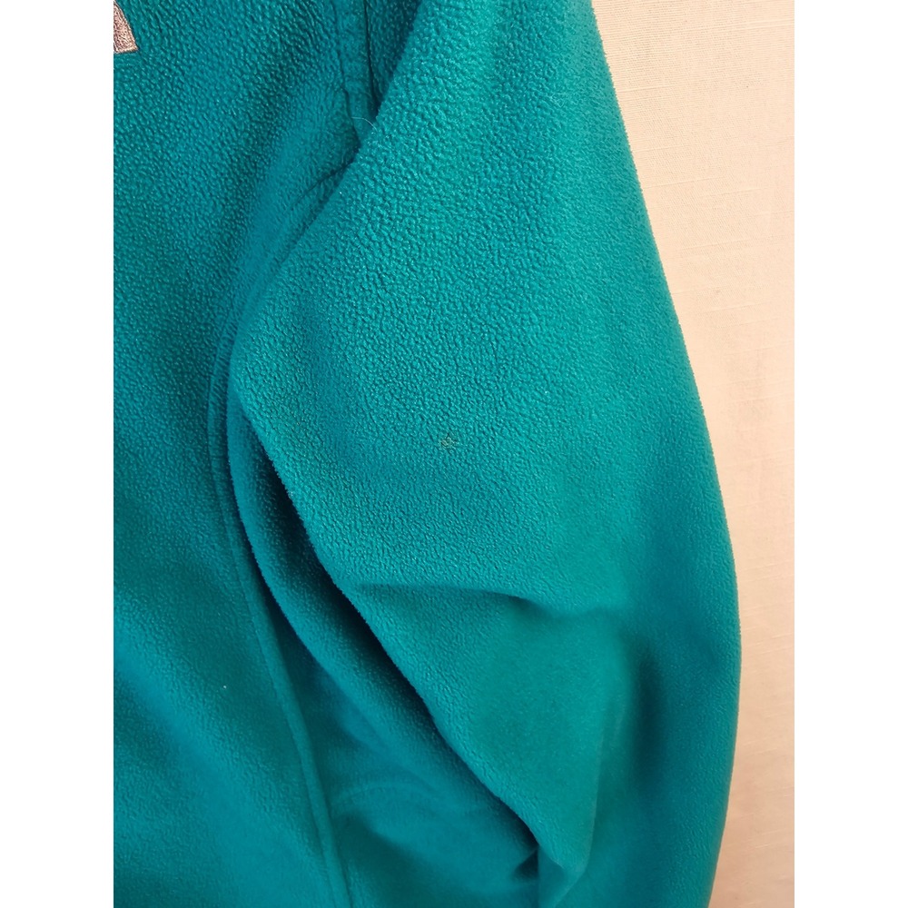 The North Face Womens TKA 100 Full Zip Fleece Jacket Teal Blue Medium - Picture 5 of 13